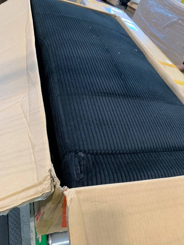 Photo 1 of ***BOX 1 OF 2*** Sectional Couches for Living Room/Office/Apartment,Black