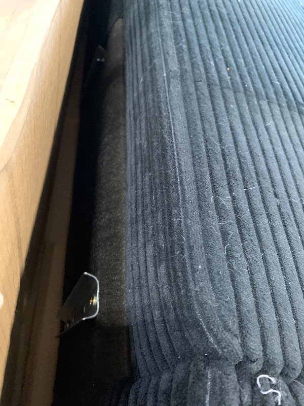 Photo 1 of ***BOX 1 OF 2*** Sectional Couches for Living Room/Office/Apartment,Black