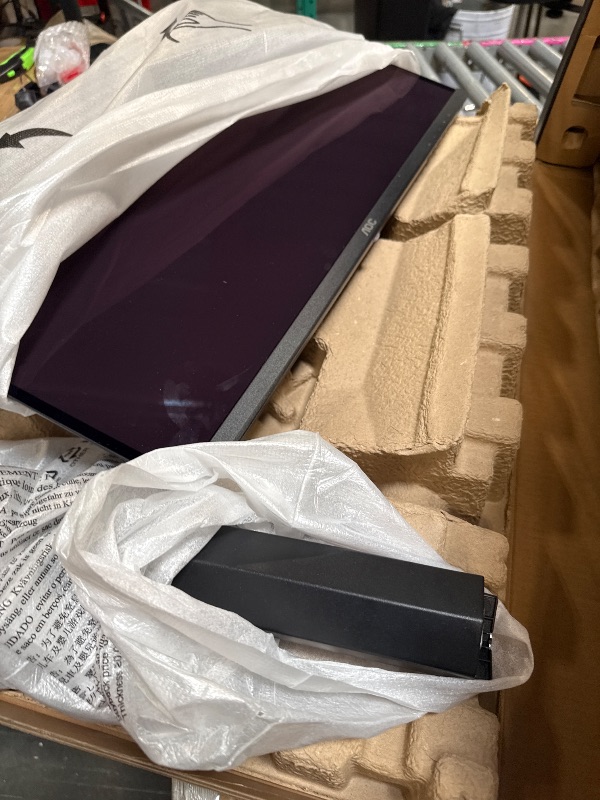 Photo 1 of [DEAD PIXELS][PARTIALLY WORKS] AOC Q27G4ZD 27" QD OLED Gaming Monitor, QHD 2560 x 1440, 240Hz 0.03ms, HDMI 2.0 x2, Display Port x2, G-Sync Compatible, Console Gaming Ready, 3-Year Zero-Bright-Dot