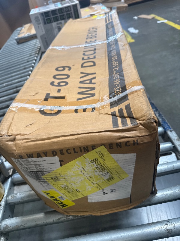 Photo 1 of ** sold as is no refund/return** see comments
Adjustable Weight Bench with 12x4x4 Positions, 1200LB Heavy Duty Workout Bench for Home Gym, Commercial Incline-Flat-Decline Bench Press for Full Body Fitness, Fully Upright Backrest with 4 Suitable Leg Rest