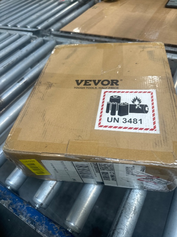 Photo 1 of ***MISSING PARTS*** VEVOR 3/8" Cordless Electric Ratchet Wrench Set, 33 Ft-lbs 12V Power Ratchet Tool Kit with 45-Min Fast Charge, 2-Pack 2.0Ah Battery, Built-in LED Light, Variable Speed Trigger, 10 Sockets