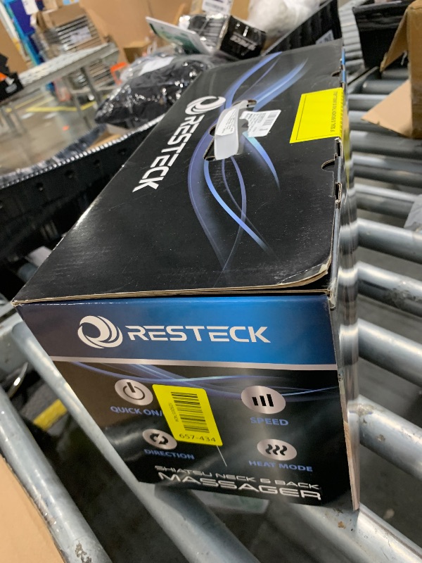 Photo 1 of **FACTORY SEALED**OPEN FOR INSPECTION** RESTECK Massagers for Neck and Back with Heat - Deep Tissue 3D Kneading Pillow, Electric Shiatsu Shoulder Massage, Foot, Legs,Body - Relieve Muscle Pain - Office, Home & Car