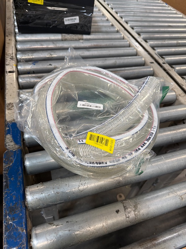View 2 of ********SIMILAR******** Ququyi PVC 1-1/2" ID x 1-13/16" OD Braided Clear Flexible PVC Tubing Soft for Four Seasons Vinky Tube, Reinforced Vinyl Hose for Water Discharge& Oil Transfer, 6.56ft