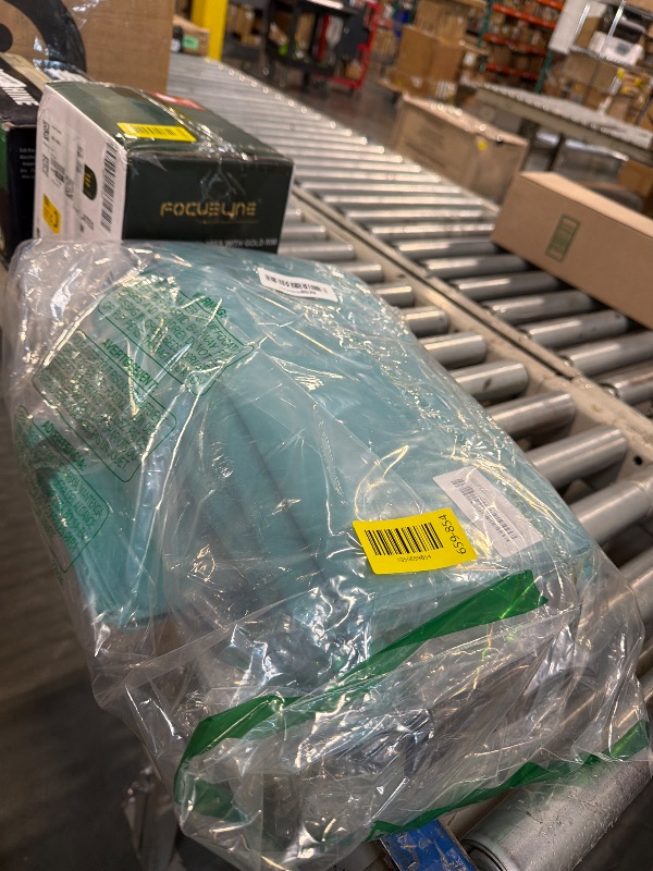 Photo 1 of **MISSING PARTS**
PANDA JOYS 8 Pack Extra Large Moving Bags with Zippers & Carrying Handles, Heavy-Duty Storage Tote for Space Saving Moving Storage, Fold Flat, Alternative to Box and Bin,Aquamarine