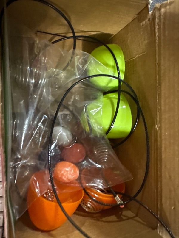 View 4 of **MISSING PARTS**
PARSUP 12PCS Easter Eggs with Crystal Gem Stones for Easter Theme Party Favors, Supplies for Easter Egg Hunt, Basket Stuffers/Fillers, Classroom Prize Supplies Toddler Boys Girls