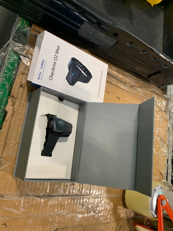 Photo 1 of **UNTESTED**
Wellue O2 Pulse Oximeter with Smart Reminder | Blood Oxygen Saturation Monitor for SpO2 and Heart Rate Tracking Continuously, Bluetooth Finger Ring with Free APP &PC Report, Style 1