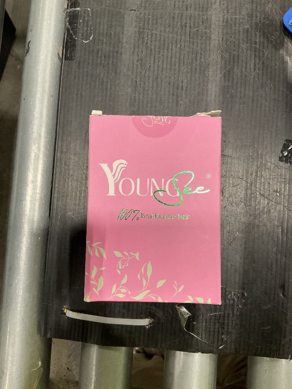 Photo 1 of *MINOR DAMAGE - USED*
YoungSee 20 Inch Weft Hair Extensions 100g Ash Blonde Sew in Hair Extensions Balayage Platinum Blonde Human Hair Weft Straight Hair for Added Hair Volume