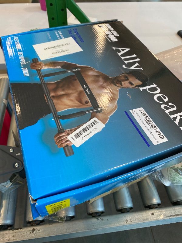Photo 1 of *MISSING PARTS UNKNOWN*
ALLY PEAKS Pull Up Bar Thickened Steel Pipe Super Heavy Duty Steel Frame Upper Workout Bar| Multi-Grip Strength for Doorway | Indoor Chin-Up Bar Fitness Trainer for Home Gym Portable (silver2)