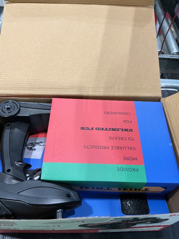 Photo 1 of *UNTESTED*
BEZGAR TB141 RC Cars-1:14 Scale Remote Control Car, 2WD High Speed 20 Km/h All Terrains Electric Toy Off Road RC Car Vehicle Truck Crawler with Two Rechargeable Batteries for Boys Kids and Adults