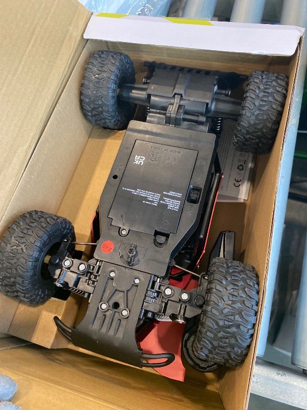 Photo 1 of *UNTESTED*
BEZGAR TB141 RC Cars-1:14 Scale Remote Control Car, 2WD High Speed 20 Km/h All Terrains Electric Toy Off Road RC Car Vehicle Truck Crawler with Two Rechargeable Batteries for Boys Kids and Adults