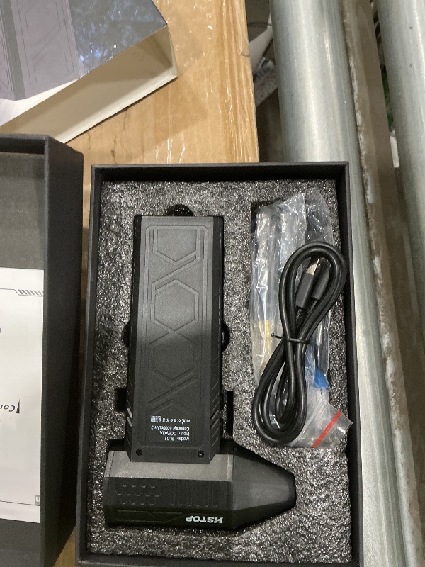 Photo 1 of ***NOT FUNCTIONAL, SELLING FOR PARTS, FINAL SALE***Electric Air Duster with Flashlight,180000RPM Compressed Air Duster Turbo Fan(10000mAh),Multipurpose Jet Fan, Electric Air Blower Duster with Assist Lighting, High-Speed Air Blower with 4 Gear-Black***NOT