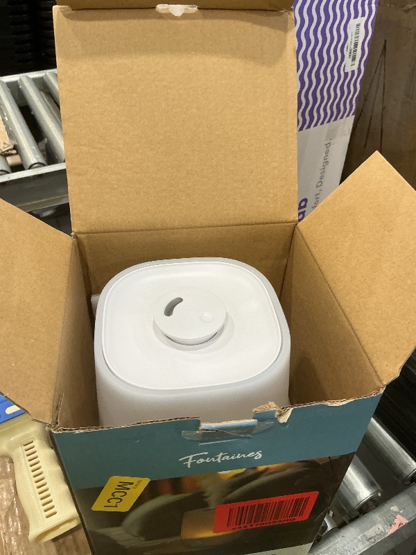 Photo 1 of ***MISSING POWER CORD*** Fontaines Luxury Top-Fill Cool Mist Humidifier - 360° Ultra-Fine Spray, Whisper-Quiet Operation, Dishwasher-Safe Tank, Nightlight & Auto Shut-Off, Easy to Clean for Home, Bedroom, Baby Nursery