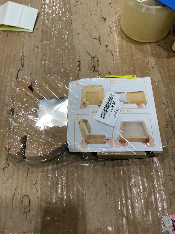 Photo 1 of *MISSING PARTS UNKNOWN*
SLShePack 3x3x1.5Inches 50PCS Small Gift Boxes with Window for Cookie,Chocolate truffle,Chocolate Covered Strawberries Homemade Soap Boxes