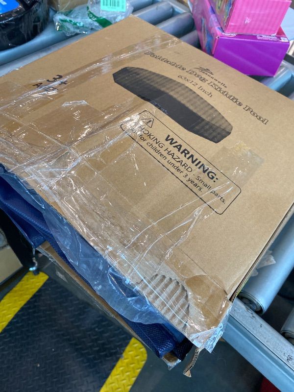 Photo 1 of **MAJOR DAMAGE**
Jasonwell Foldable Dog Pool Collapsible Hard Plastic Swimming Pool Portable Kiddie & Pet Pool Doggie Wading Bath Tub for Puppy Small Medium Large Dogs Cats and Kids 63"