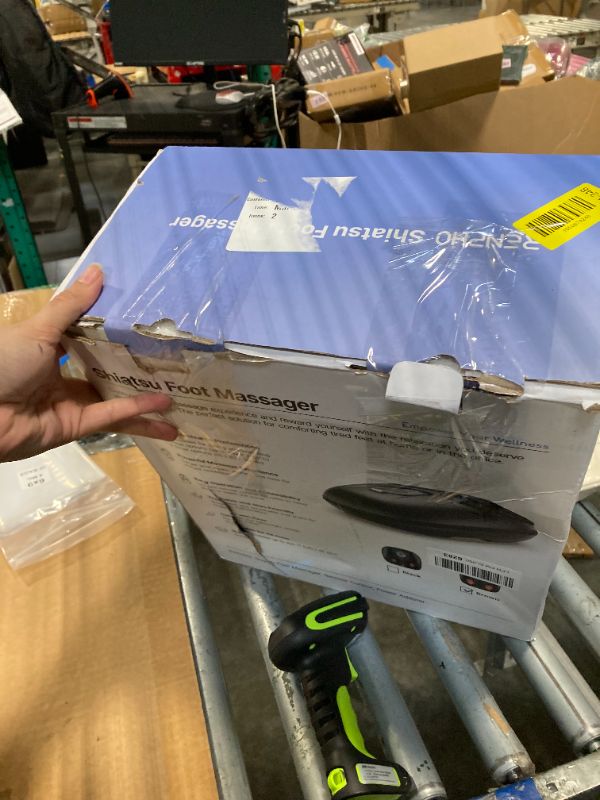 Photo 1 of ***MISSING CONTROL*** RENPHO Foot Massager Machine with Heat [2026 Upgraded], Shiatsu Foot Massager for Plantar Fasciitis, Birthday Gifts for Women Men, Cordless Control, Best Gifts for Women/Mom/Wife, Brown