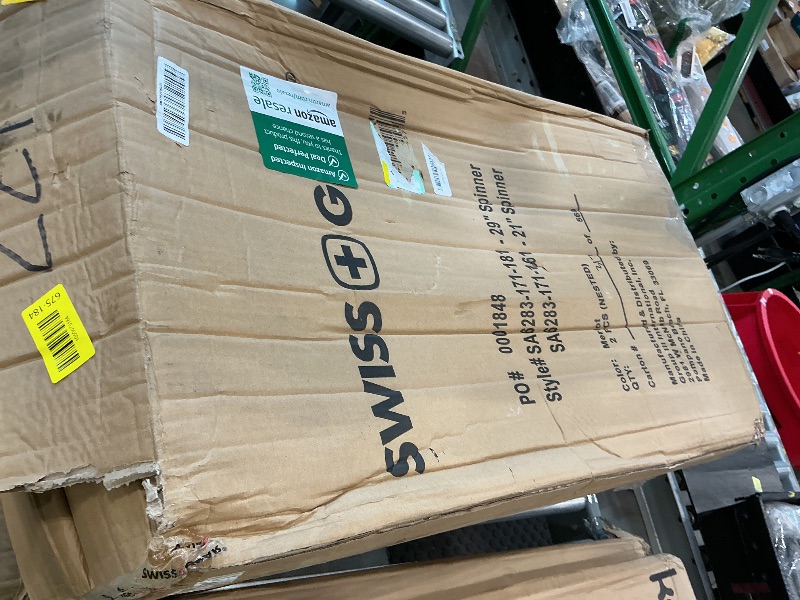 Photo 1 of ***PARTIAL SET**
SWISSGEAR Sion Softside Expandable Spinner Luggage Durable Lightweight Travel Suitcase, Merlot, 2-Piece Set (21/29)