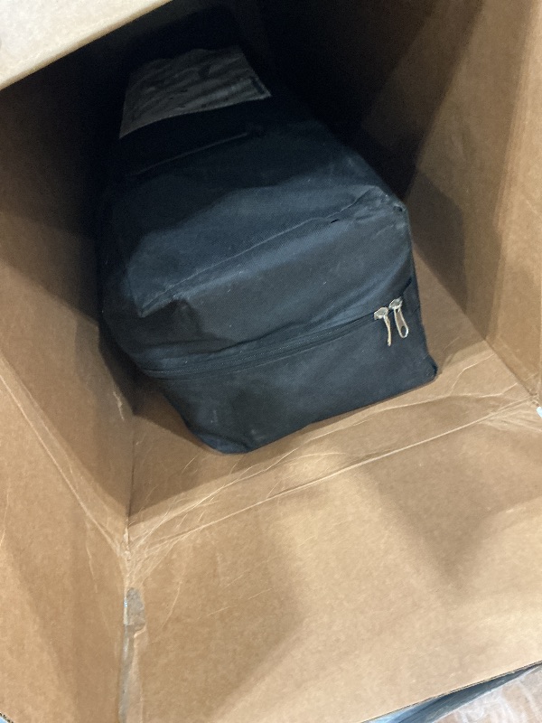 Photo 1 of *MINOR DAMAGE - USED*
Yaheetech 10x10 Pop up Canopy Tent, Commercial 150D Silver Coated Fabric Outdoor Instant Tent w/Wheeled Bag, 4 Sandbags, 8 Stakes & 4 Ropes for Parties, Camping, Beach, Navy Blue