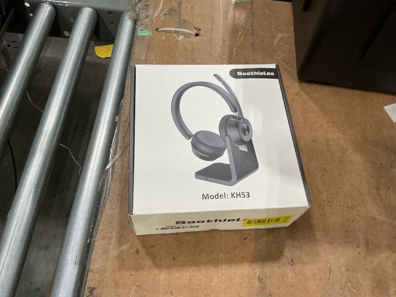 Photo 1 of (Upgraded Version) Wireless Headset, Bluetooth Headset with Noise Cancelling Microphone, Best Headphones with Mic Mute & USB Dongle for PC/Computer/Laptop/Cell Phones/Remote Work/Call Center