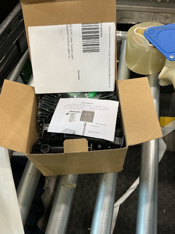 Photo 1 of [4 Pack] Solar Christmas Lights Outdoor, 480 LED 157FT Solar Twinkle Light Outdoor with 8 Modes & Memory Function, Waterproof Chrismas Lights for Xmas Tree Party Decorations