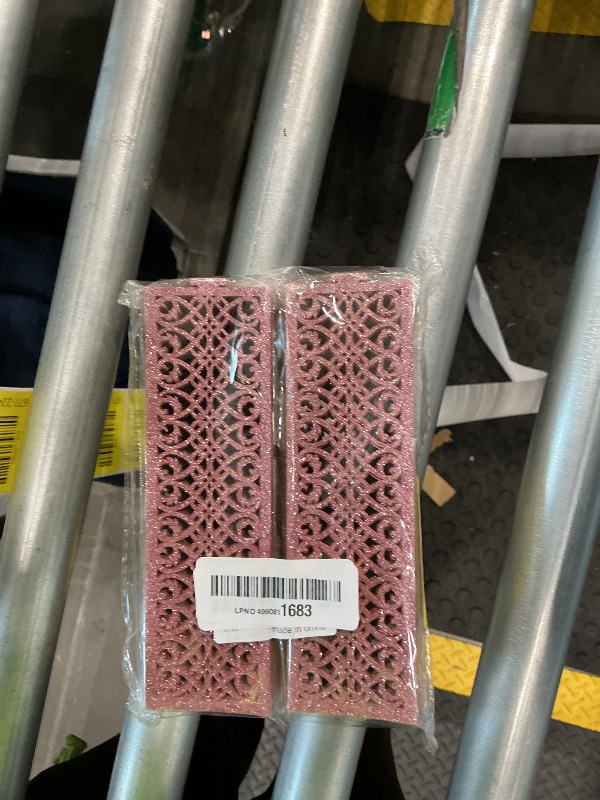 Photo 1 of 100 Pcs Napkin Rings Sparkling Paper Napkin Holder Disposable Napkin Bands Napkin Holder for Wedding Party Dinner Table Decor?Pink?