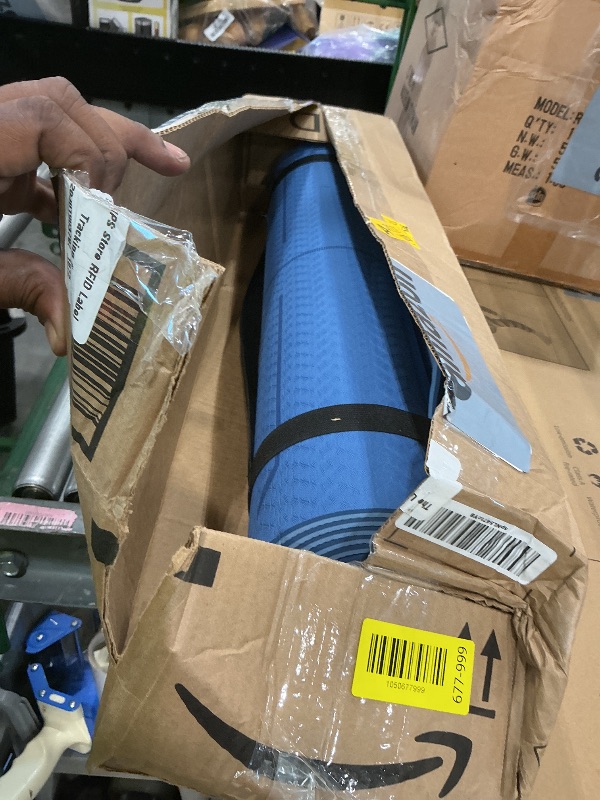 Photo 1 of **MAJOR DAMAGE**
YOGATI – Yoga Mat. Thick Yoga Mat for Pilates, Yoga, Workout, Gym and Fitness with Body Alignment Lines. Eco Friendly, Non Slip and Thick Yoga Mats with carry strap. Exercise Mat and Gym Mat.