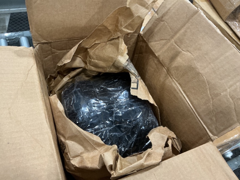 Photo 1 of (2-Pack) 10-Inch Solid Tire Wheels - Replacement 4.10/3.50-4" Flat Free Tires and Wheels with 5/8" Axle Bore Hole Bearings, 2.17" Offset Hub -Perfect for Hand Truck, Wheelbarrow, Gorilla Carts