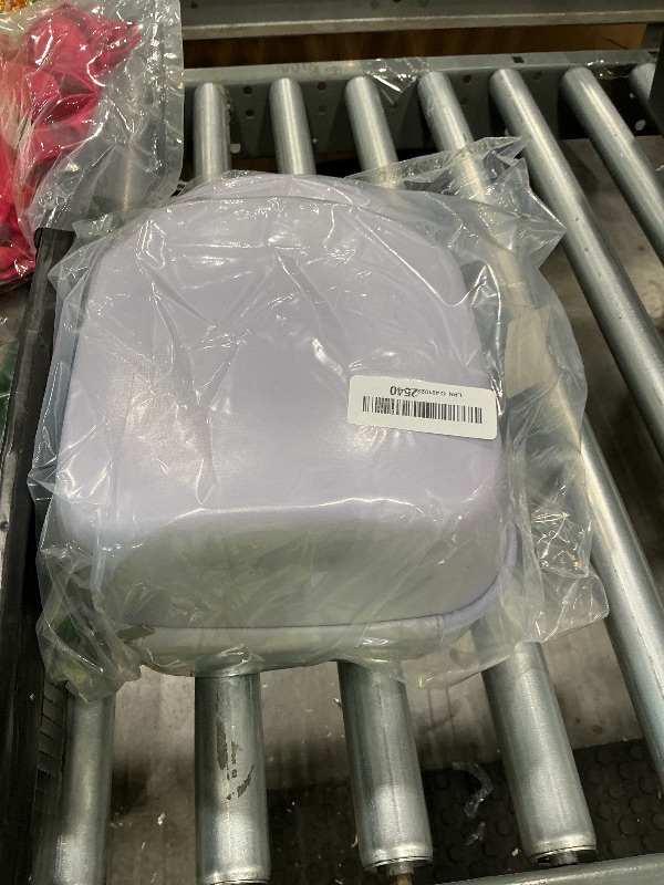 Photo 1 of **Case ONLY**
Face Mask Case Compatible with Shark CryoGlow LED Face Mask, Detachable Molded Fixed Grooves & Shock-Absorbing EVA Lining, Hard Shell Protective with Handle & Adjustable Shoulder Strap (Purple)