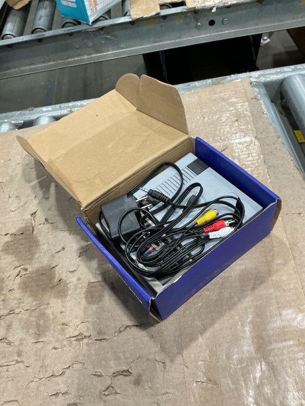 Photo 1 of **parts only**Retro Game Console, 620 Retro Game System, Built-in Classic Video Games, Plug & Play Game Console for TV with AV Output and 2 Wireless Controllers (Off-White)