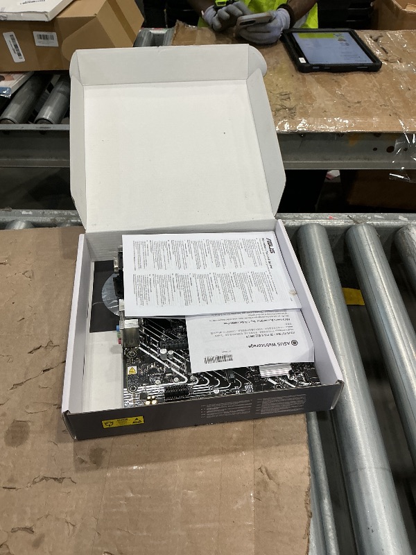 Photo 1 of **MAJOR DAMAGE**
Asus Prime H610M-E D4-CSM Desktop Motherboard - Intel H610 Chipset - Socket LGA-1700 - Pentium Gold, Celeron, Core i5, Core i9, Core i3, Core i7 Processor Supported - 64 GB DDR4 SDRAM Maximum RAM - DI