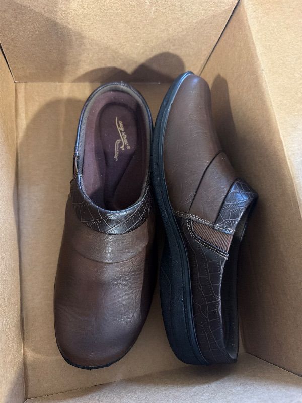 Photo 1 of *MINOR DAMAGE - USED*
Easy Street womens Mule, Tan/Brown Croco, 8.5 US