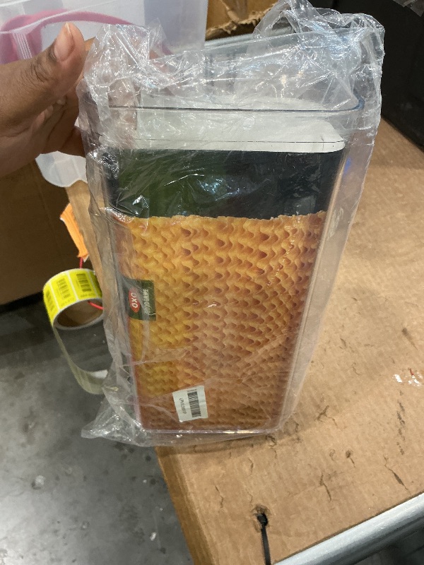 Photo 1 of *MISSING PARTS*
OXO Good Grips POP Container - Rectangle Tall 3.7 Qt, transparent