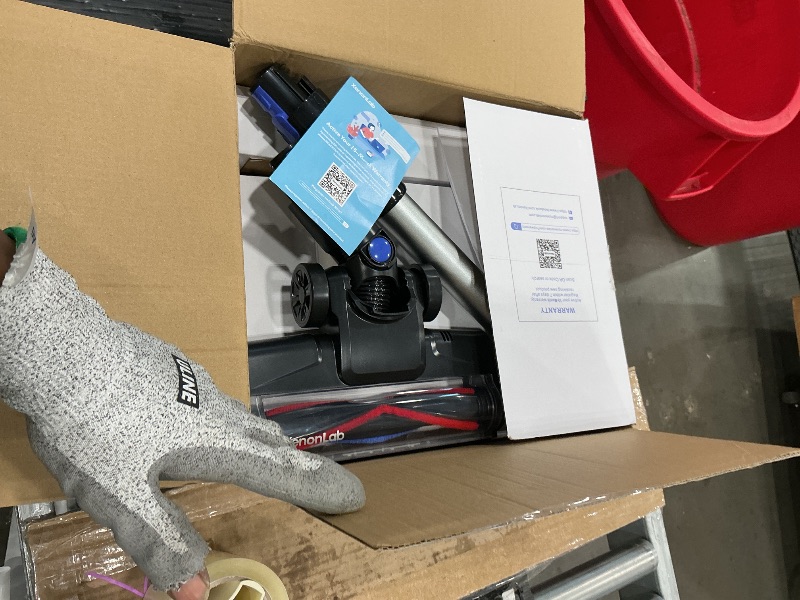 Photo 1 of ** MISSING PARTS ** Cordless Vacuum Cleaner, 45KPA Stick Vacuum Cleaners for Home with Up to 45 Mins Runtime, 6-in-1 Rechargeable Lightweight Vacuum with Powerful Suction for Carpets, Pet Hair, Hardwood Floors
