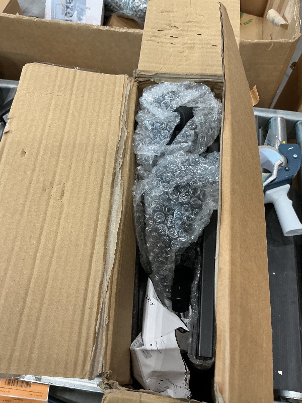 Photo 1 of *UNTESTED*
CAHAYA Projector Tripod Stand with Casters: Projector Stand 28-54in Height Adjustable Multifunctional Universal Laptop Stand DJ Rack Stand with Adjustable Height for Meeting Room DJ Equipment