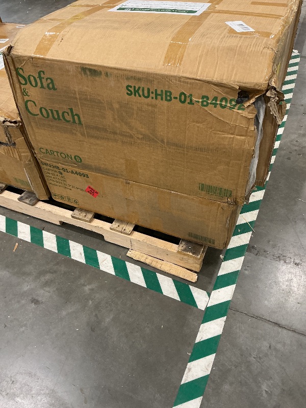 Photo 1 of *PARTIAL SET*
HONBAY Modular Sectional Sofa, 137 Inch U Shaped Corduroy Couch with Storage, Convertible Sectional Sofa with Deep Seat, Green