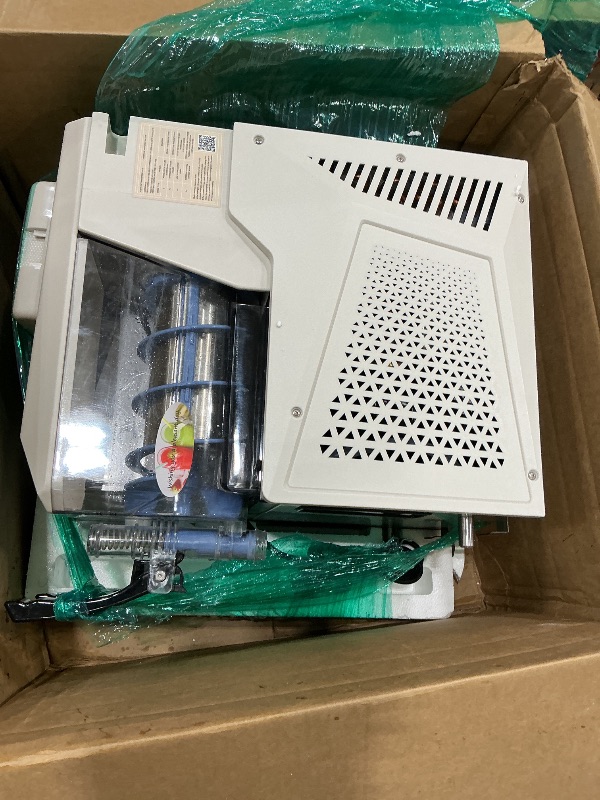 Photo 1 of **MISSING PARTS / UNKNOWN DAMAGES *VEVOR Slushie Machine, 3L/100oz x 2 Tank Slushy Machine for Home, No Ice Needed Frozen Drink Maker, Margarita Maker with Self-Cleaning, for Frozen Margaritas, Frappés, Milkshake & More