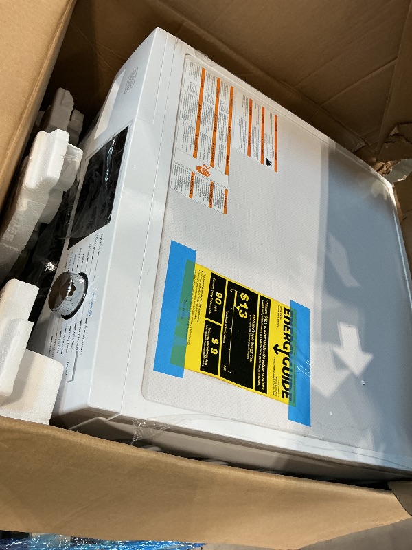 Photo 1 of ***SOME DAMAGE*** BLACK+DECKER Washer and Dryer Combo, 2.7 Cu. Ft. All In One Washer and Dryer with LED Display & 16 Cycles