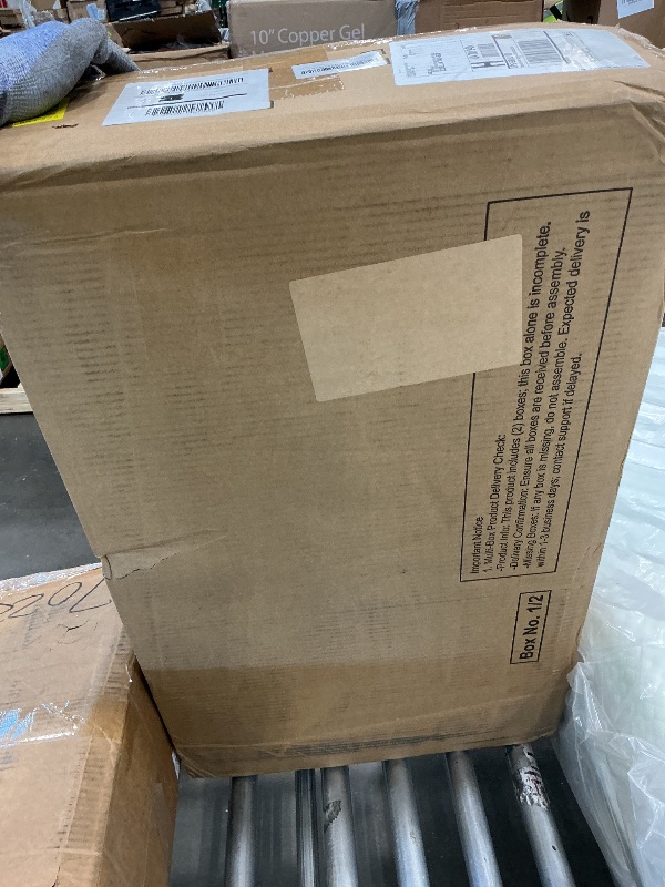 Photo 1 of ***BOX 1 OF 2****IDEALHOUSE Grey 7 Drawer Dresser for Bedroom, 53.5” Large Dresser with Metal Legs, Modern Chest Organizer with Wide Storage, Chest of Drawers for Bedroom, Living Room, Entryway