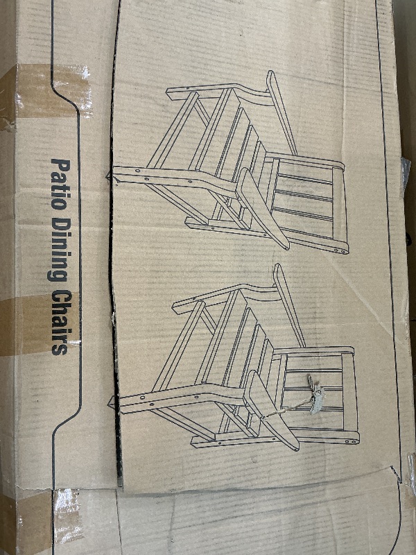 Photo 1 of **Partial Set - 2 Chairs ONLY**
Pamapic 7 PCS Outdoor Dining Set Cancel