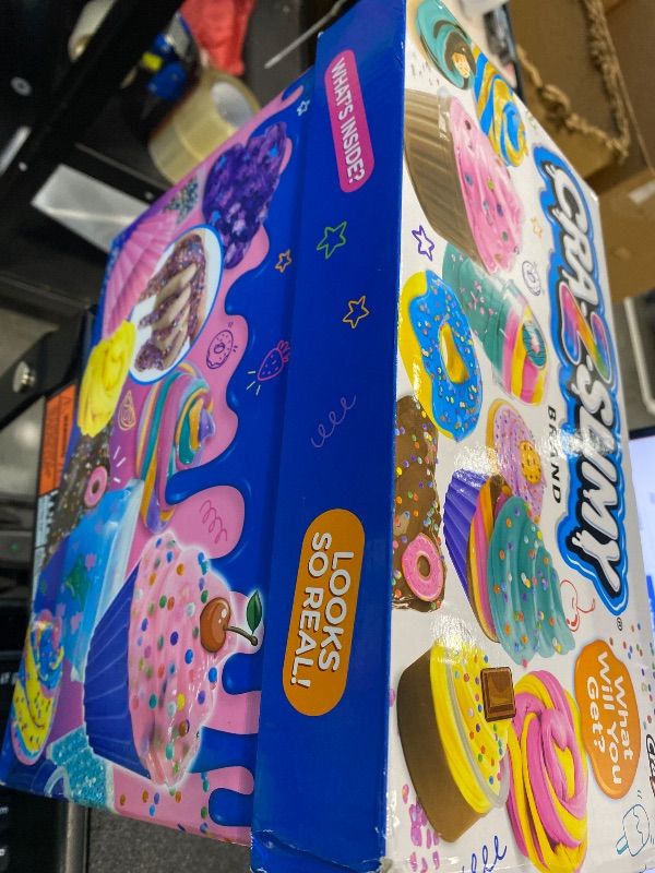Photo 1 of **MAJOR DAMAGE - See clerk notes**
CRA-Z-Slimy Sweet Treats Scented Slime Unboxing Kit, Create Slimy Sweet Scented Slime Creations, Ultimate Custom Playset, Ages 6+