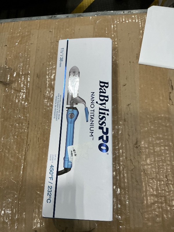 Photo 1 of ***DIFFERENT CURLING IRON*** ***SEE WAREHOUSE PHOTOS*** Nano Titanium Spring Curling Iron, Professional Hair Wand, Tool for Stylists, Nano Titanium Technology for Big voluminous curls or Loose Waves