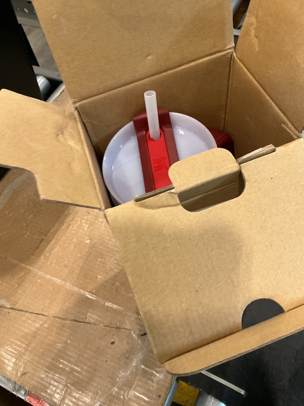 Photo 1 of *MINOR DAMAGE - USED*
STANLEY Quencher H2.0 Tumbler with Handle and Straw 40 oz | Flowstate 3-Position Lid | Cup Holder Compatible for Travel | Insulated Stainless Steel Cup | BPA-Free | Cranberry
