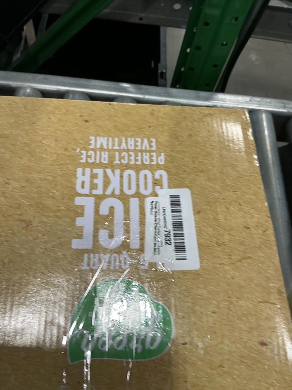 Photo 1 of *UNTESTED*
GreenLife Rice Cooker with Removable PFAS-Free Ceramic Nonstick Pot, 3-Cups Uncooked/6-Cups Cooked, Grains & Oatmeal Multicooker, Compact One-Switch Design, Auto Keep Warm, Easy Clean, Cream