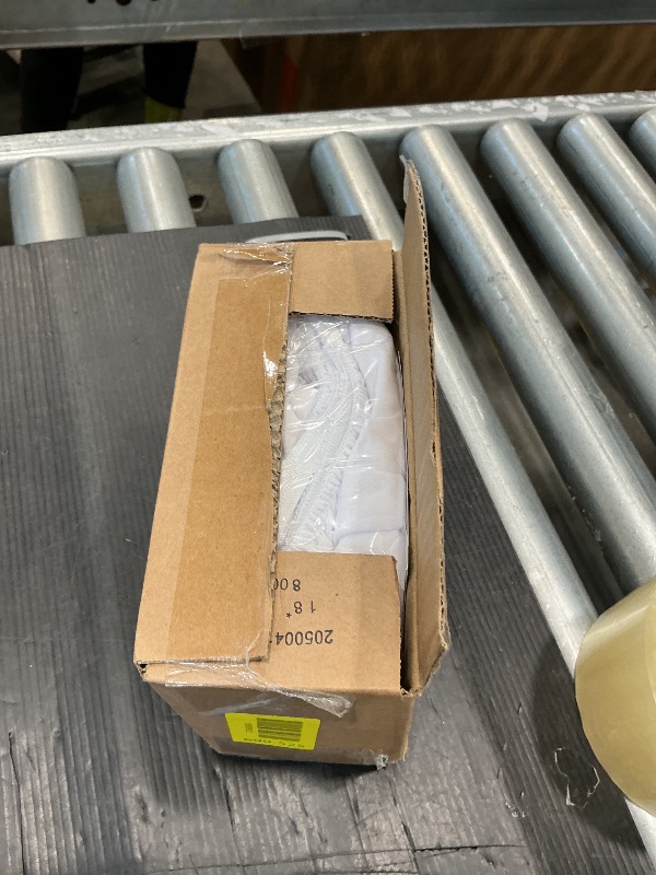 Photo 1 of *MINOR DAMAGE - USED*
Box Spring Cover Queen Size with Smooth and Elastic Woven Material, Only Covers Sides, Alternates for Bed Skirt, Wrinkle & Fading Resistant, Washable, Dustproof, White