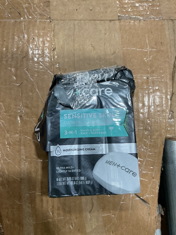 Photo 1 of *PARTIAL SET*
DOVE MEN + CARE Hand & Body Face + Shave Bar Sensitive Skin 6 Count for sensitive skin 3.75 oz