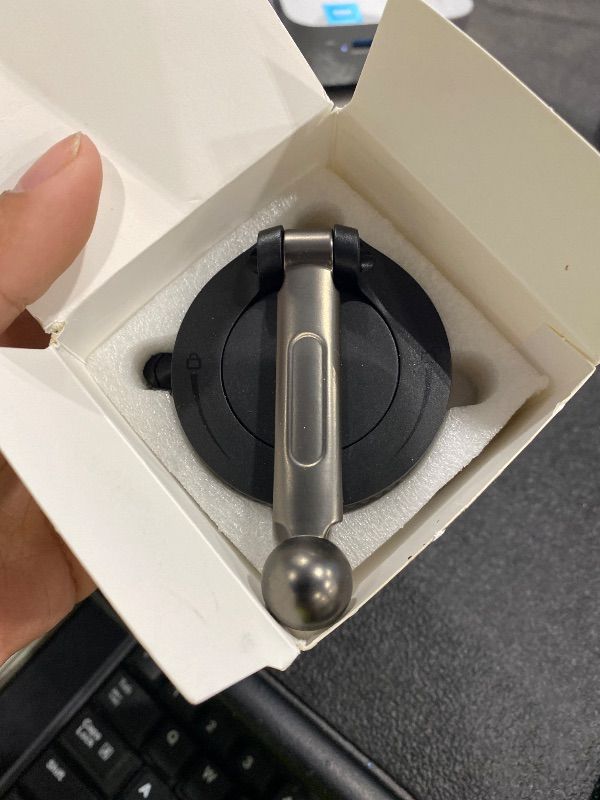 Photo 1 of *MISSING PARTS*
Vacuum Magnetic Car Phone Holder for Mag-Safe [89+LBS Suction & 3200gf Magnetic] 360° Adjustable Ultra Suction Cup Phone Holders for Your Car, Car Mount for iPhone 17 Pro Max 16 15 14 13 12 Air Plus