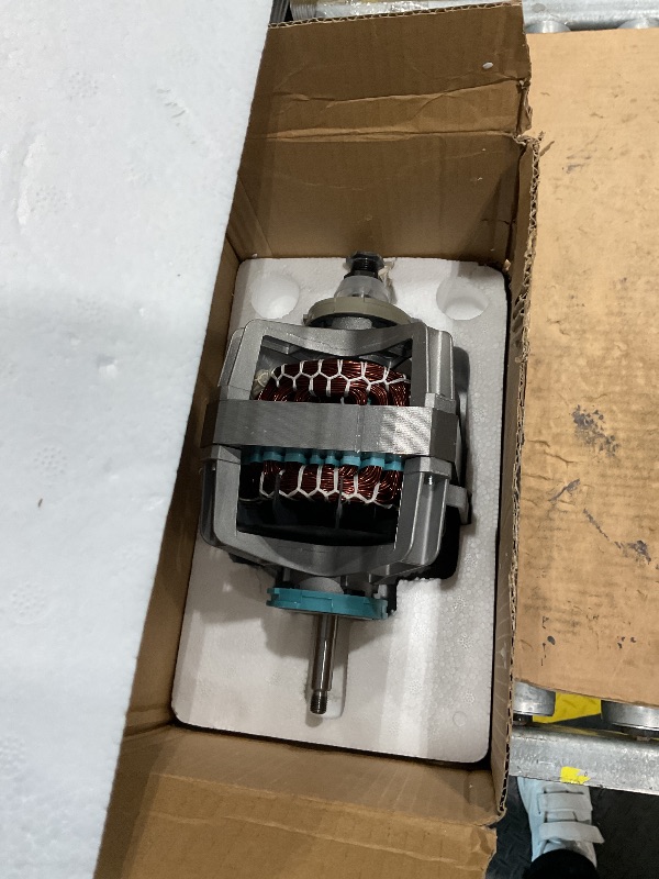 View 2 of 0EM 279827 Dryer Drive Motor with Pulley (Upgraded Blower Shaft Length) by puxyblue - Compatible with MayTag Kitchenaid Kenmore Whirlpool Dryer Motor Replaces AP3094245, EAP334304, PS334304,W10194250