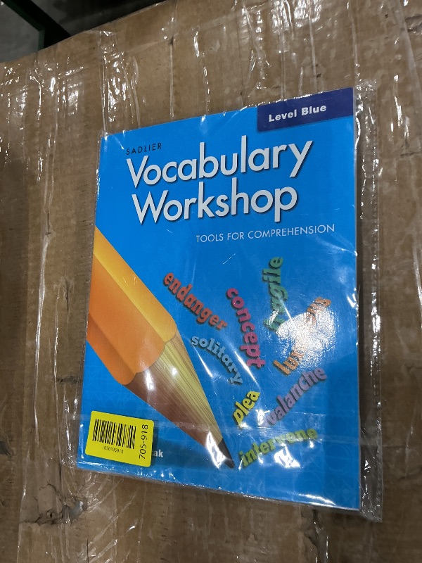 Photo 1 of (Level Blue) 2021 Vocabulary Workshop Tools For Comprehension