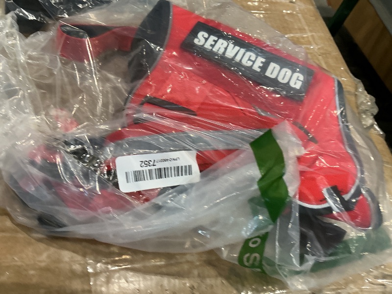 Photo 1 of ***ONLY HARNESS*** Opstin Service Dog Vest, ID Tag + 50 ADA Information Cards, Service Dog Harness in Sizes X Small to XX Large, Metal Dog Tag has Ruggedized Clip, 2-Sided Service Animal Cards,ESA Accessory Set Medium