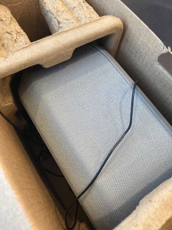 Photo 1 of *** MISSING CHARGER** box Dawn FM Radio, Bluetooth Wireless Speaker, Fast Charging, Clock Radio, LED Display, USB Charger, Dimmable Night Light, Alarm Clock Feature, Wireless Charger, Digital Clock, Dual Alarm (Grey)