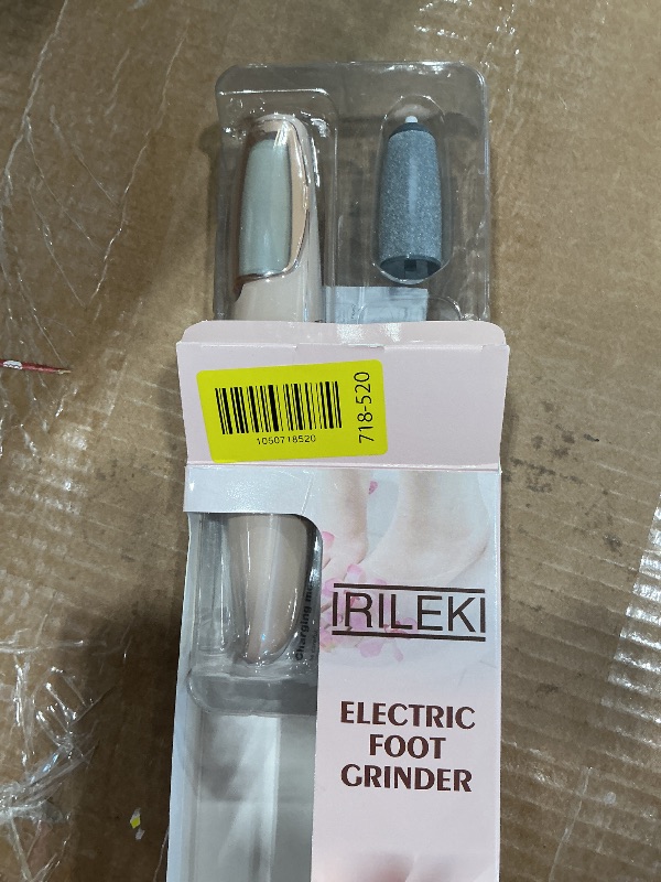 Photo 1 of *UNTESTED*
Upgraded Electric Callus Removers for Feet, Electric Foot Callus Remover, Rechargeable Portable Electronic Foot File Pedicure Tools, Professional Pedi Feet Care for Dry/Dead Skin, for Feet & Hands